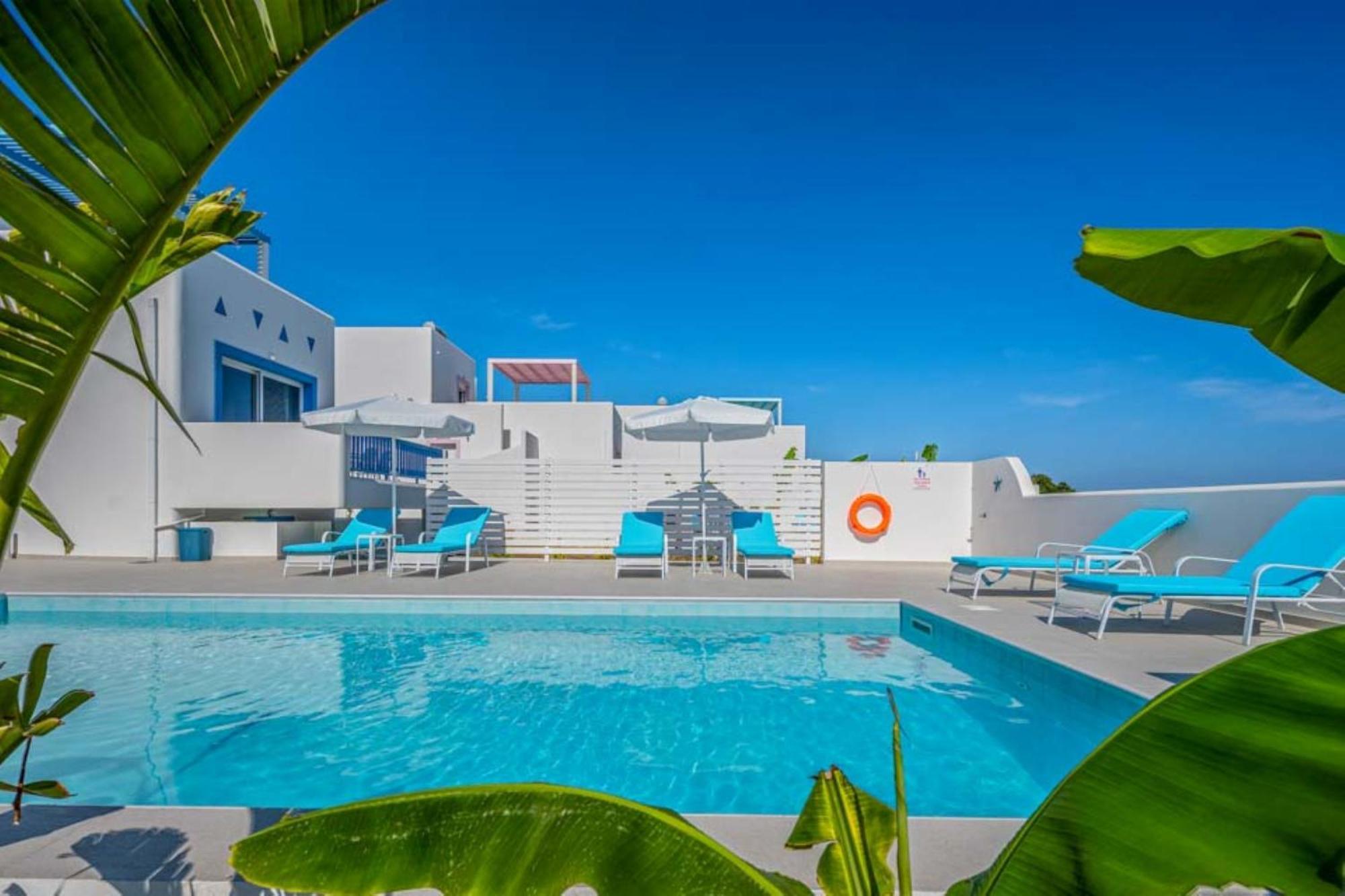 Xenos Villa 6 With A Private Pool Near The Sea Tigaki 外观 照片